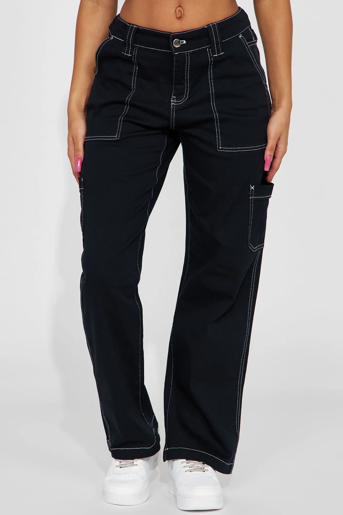 Adelynn Carpenter Pant - Black