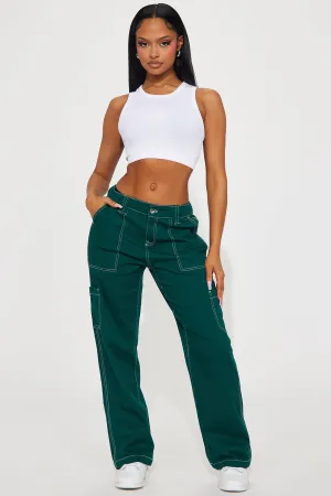 Adelynn Carpenter Pant - Hunter
