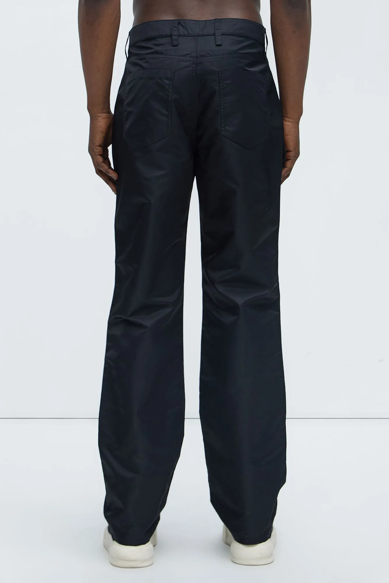 Berlin Carpenter Straight Panel Pants - Black