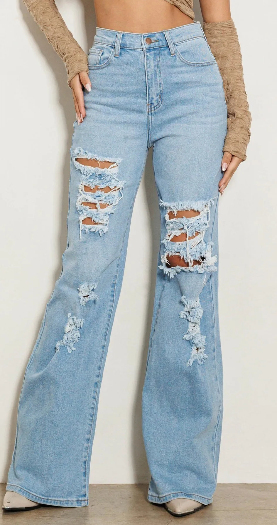 Distressed Jeans