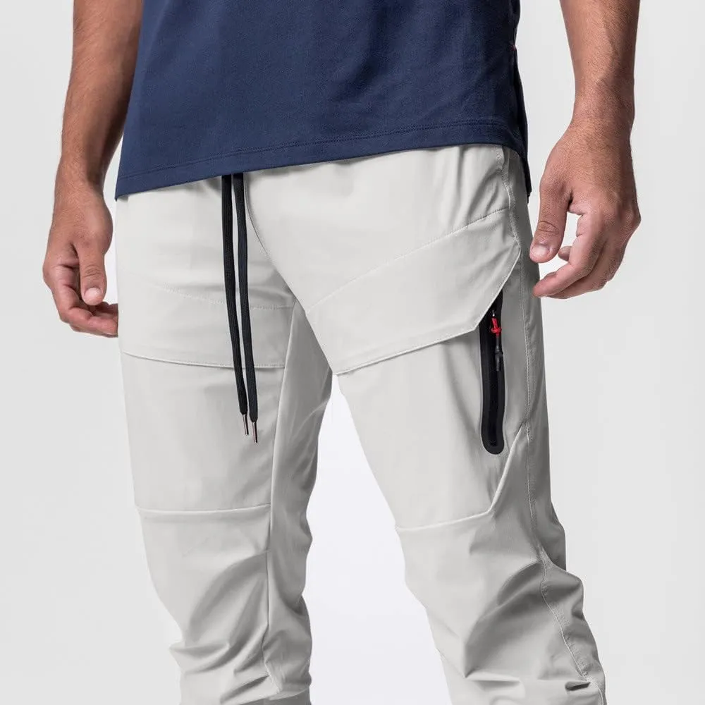 Finelylove Track Pants Men Slim Fit Athletic Jogger Sweatpants Elastic Waist Quick Dry Hiking Pants with Zip Pockets