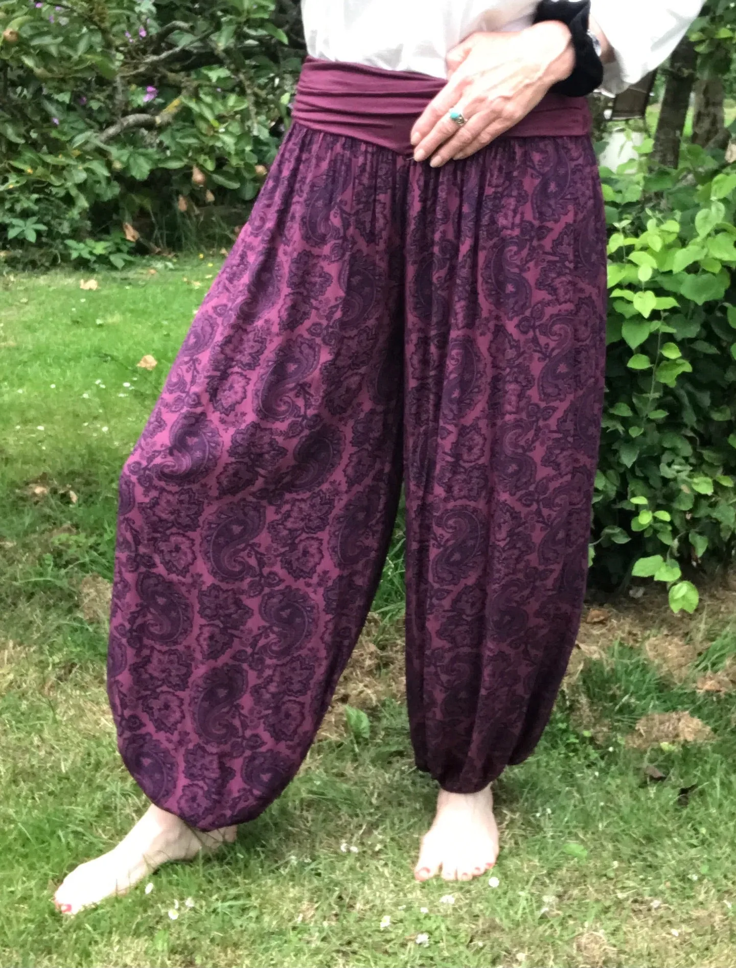 Harem Trousers - Paisley