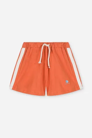 Marlow Shorts in Orange Sun