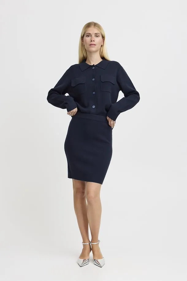 Otari B Young Short Soft Knit Skirt
