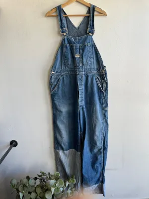 Vintage 1950s Sledges Denim Overalls