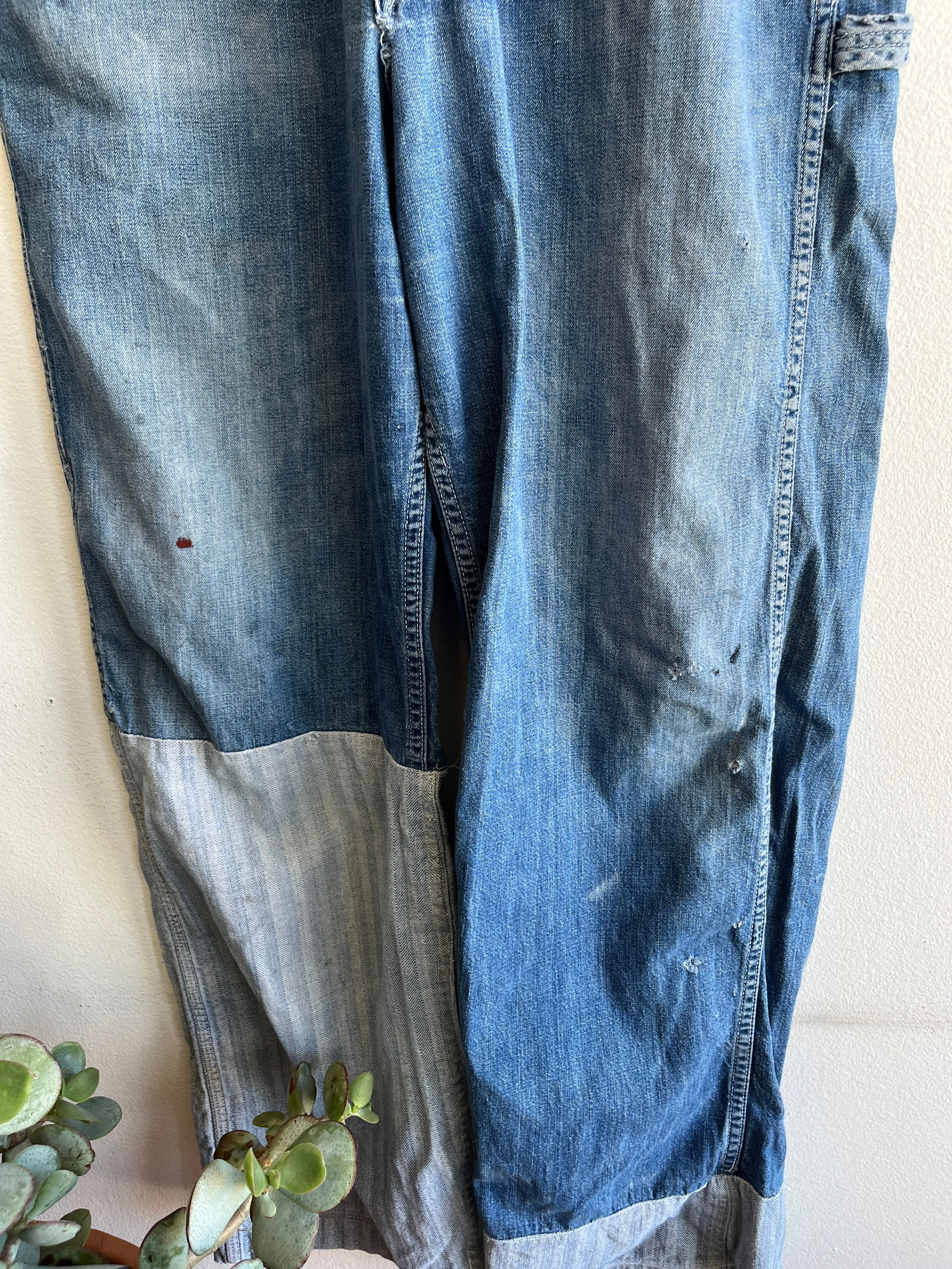 Vintage 1950s Sledges Denim Overalls