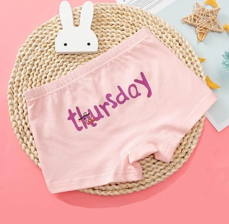 Weekdays Cotton Boy Shorts [Set of 5]