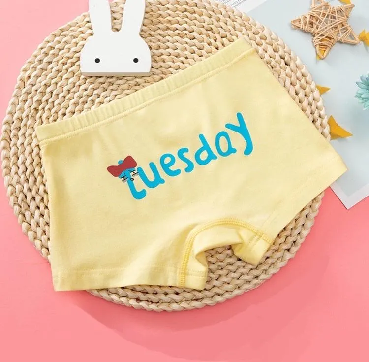 Weekdays Cotton Boy Shorts [Set of 5]